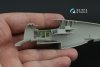 Quinta Studio QD48473 P-51A 3D-Printed coloured Interior on decal paper (Accurate Miniatures/Academy) 1/48